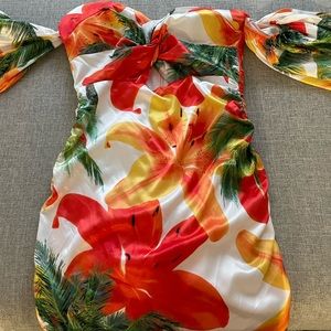 DIVA BOUTIQUE: Tropical Mini Dress